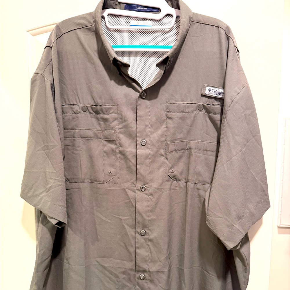 Men’s Columbia PFG Fishing Shirt 2x